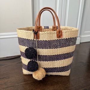 Mar y Sol straw tote beach bag